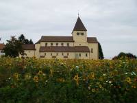 Isla de Reichenau, con la Iglesia de St. Jorge